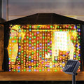 300 LED Solar Curtain Lights