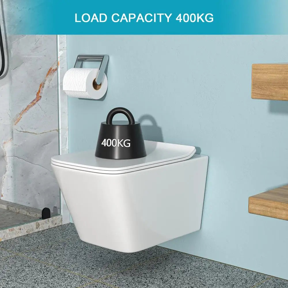 Wall Hung Toilet Bowl White Ceramic