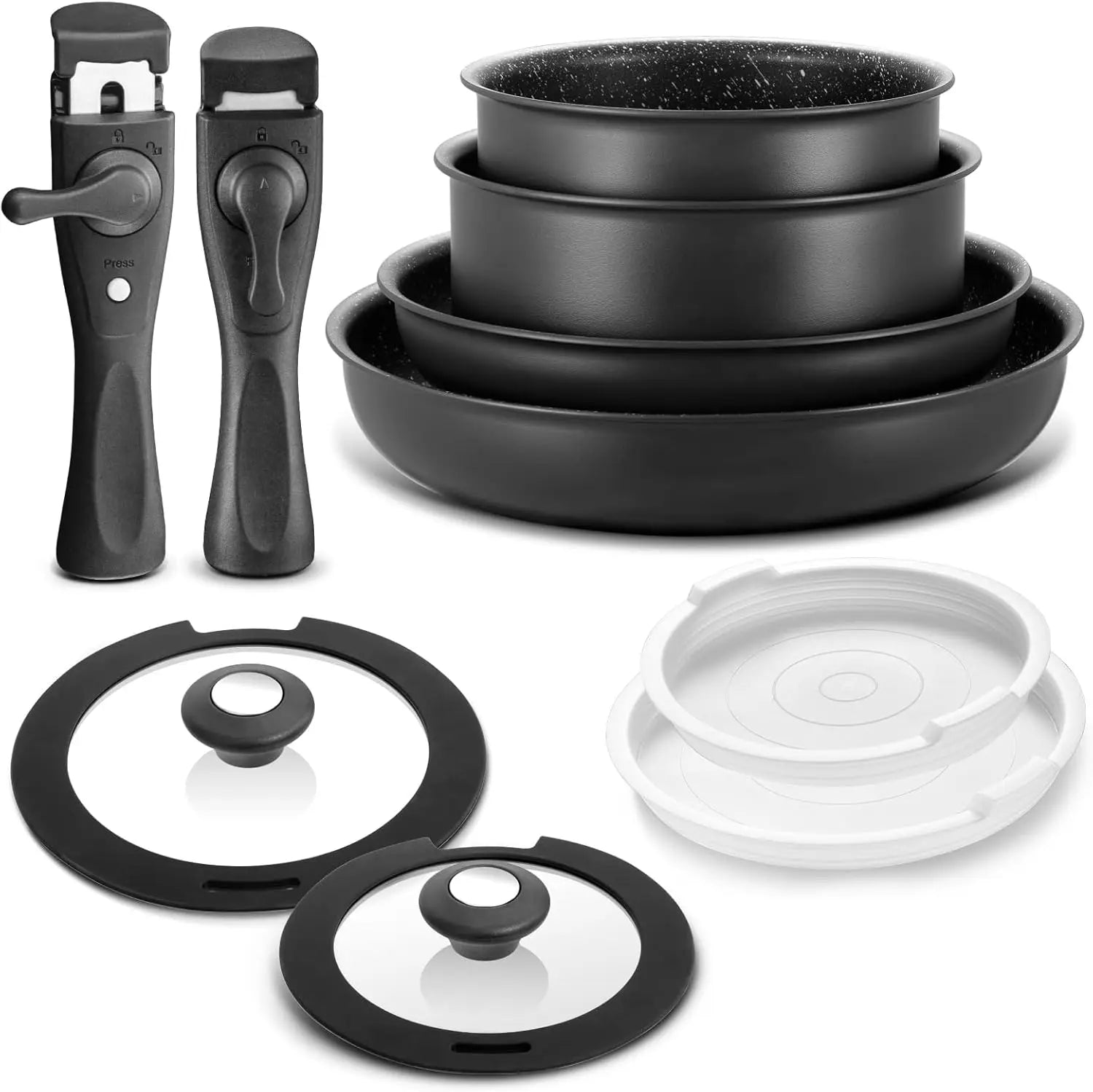 Induction Cookware Set 10 Pcs Nonstick Set