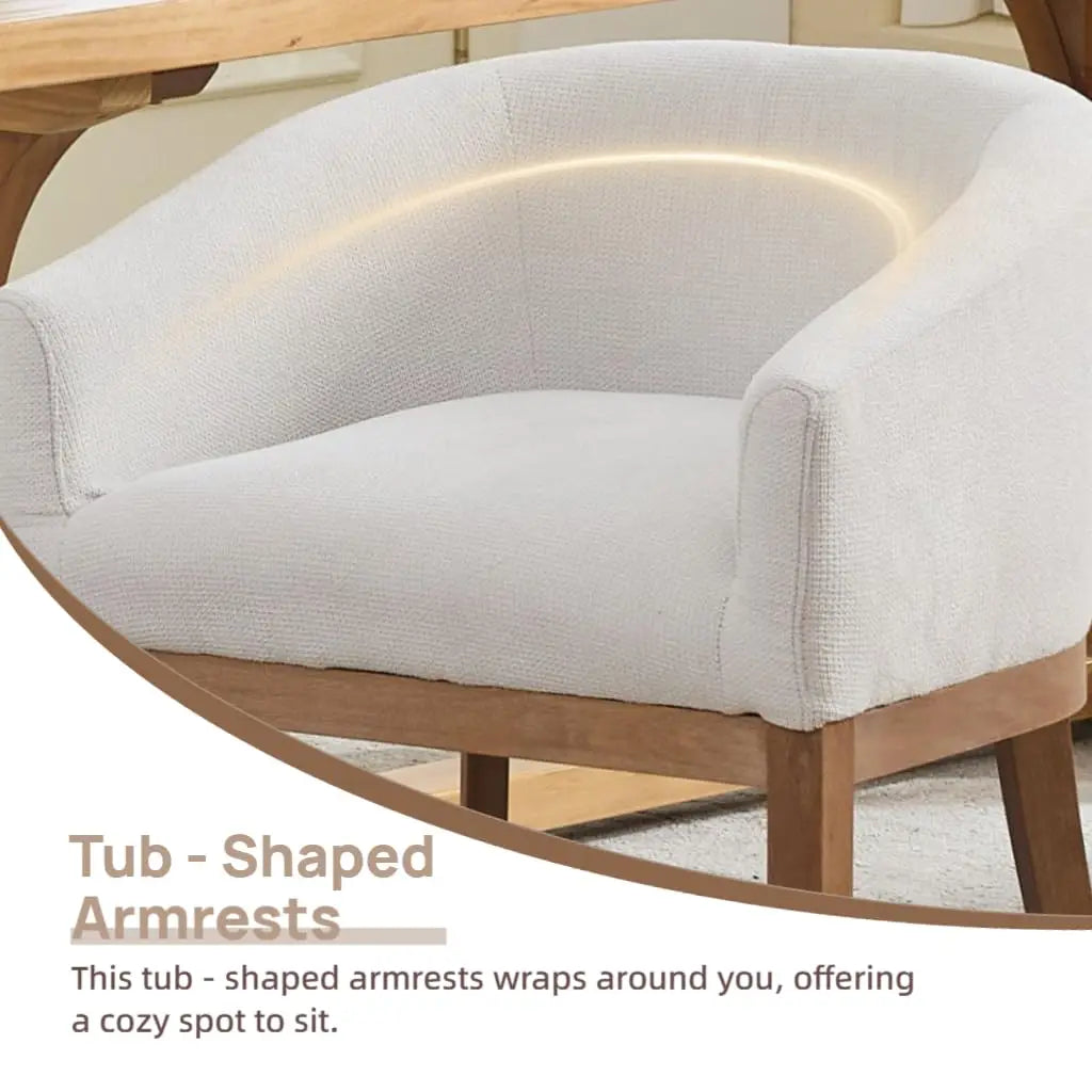4 Mid Century Modern Barrel