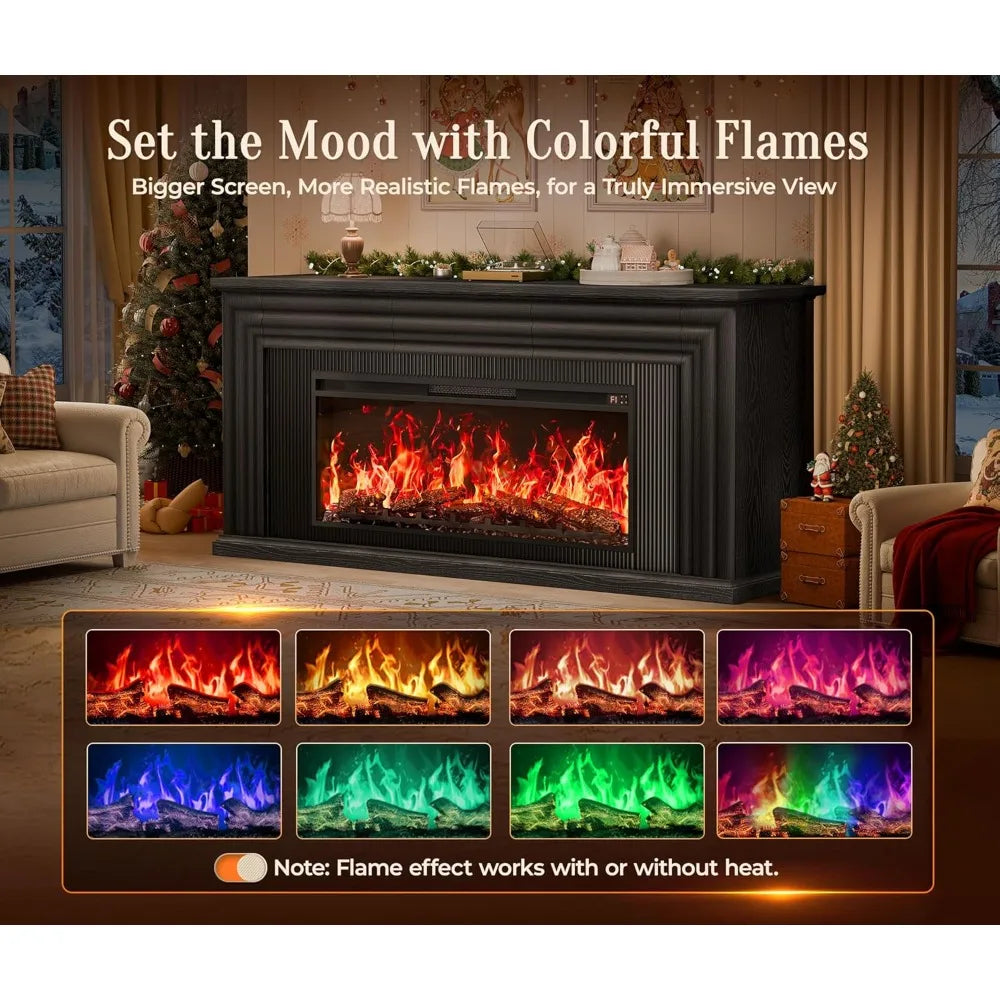 70'' Fireplace TV Stand