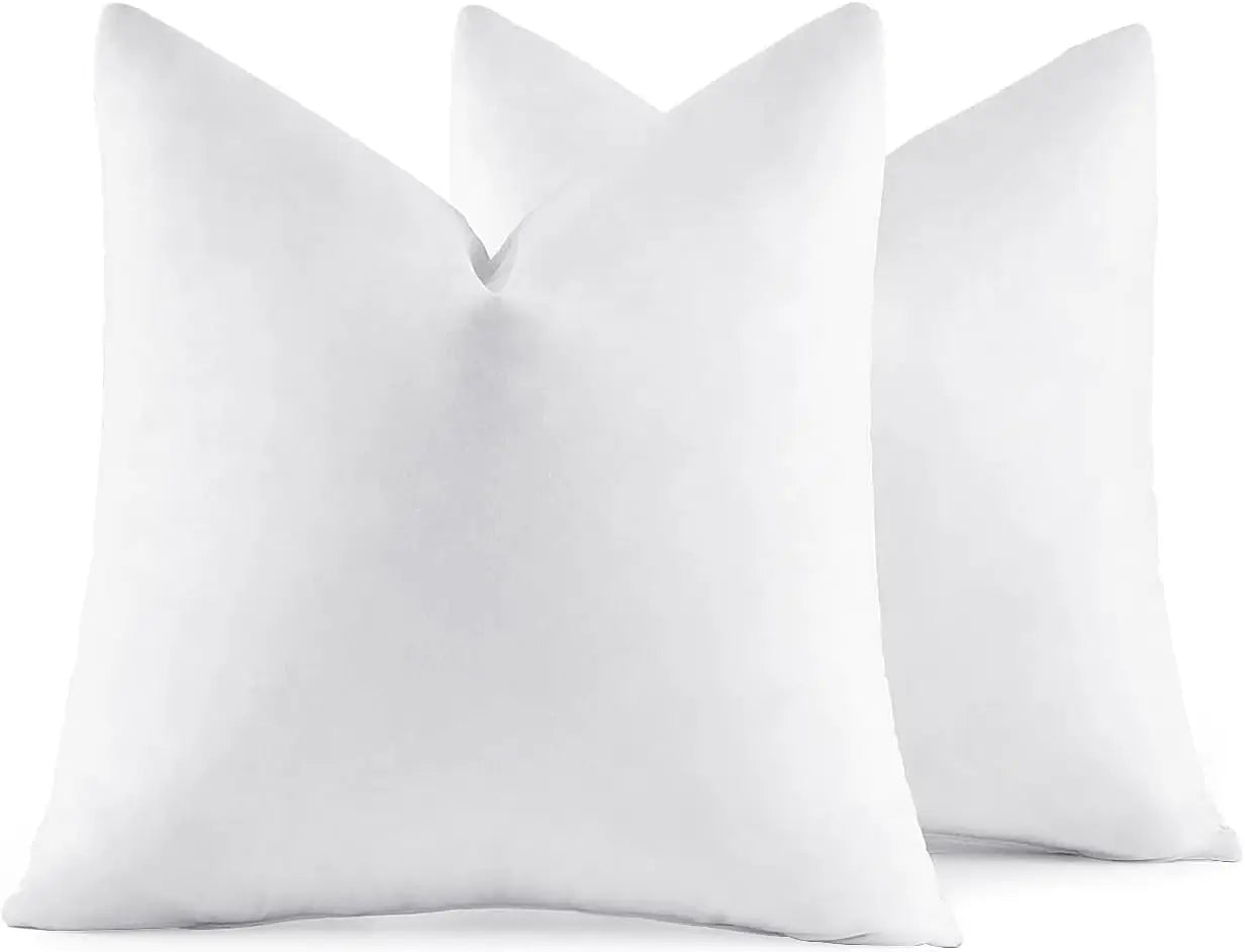 2 Down Feather Pillow Inserts 22x22
