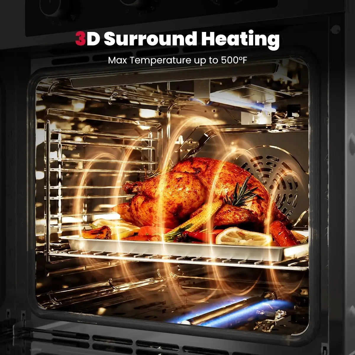 Natural Gas Wall Oven Convection