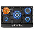 30" 5 Burner Stove Top Built-in NG/LPG Convertible