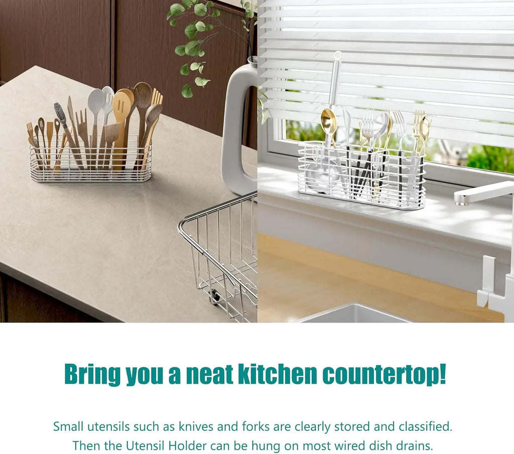 304 Stainless Steel Utensil Holder