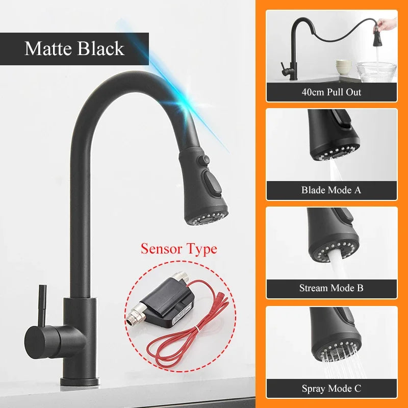 Touch Sensor Filter Pull Out Pure Water