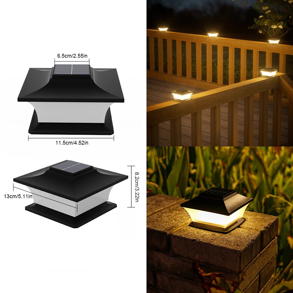 Solar Post Cap Light LED