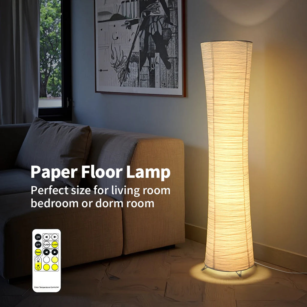 LED Paper & Chrome lamp