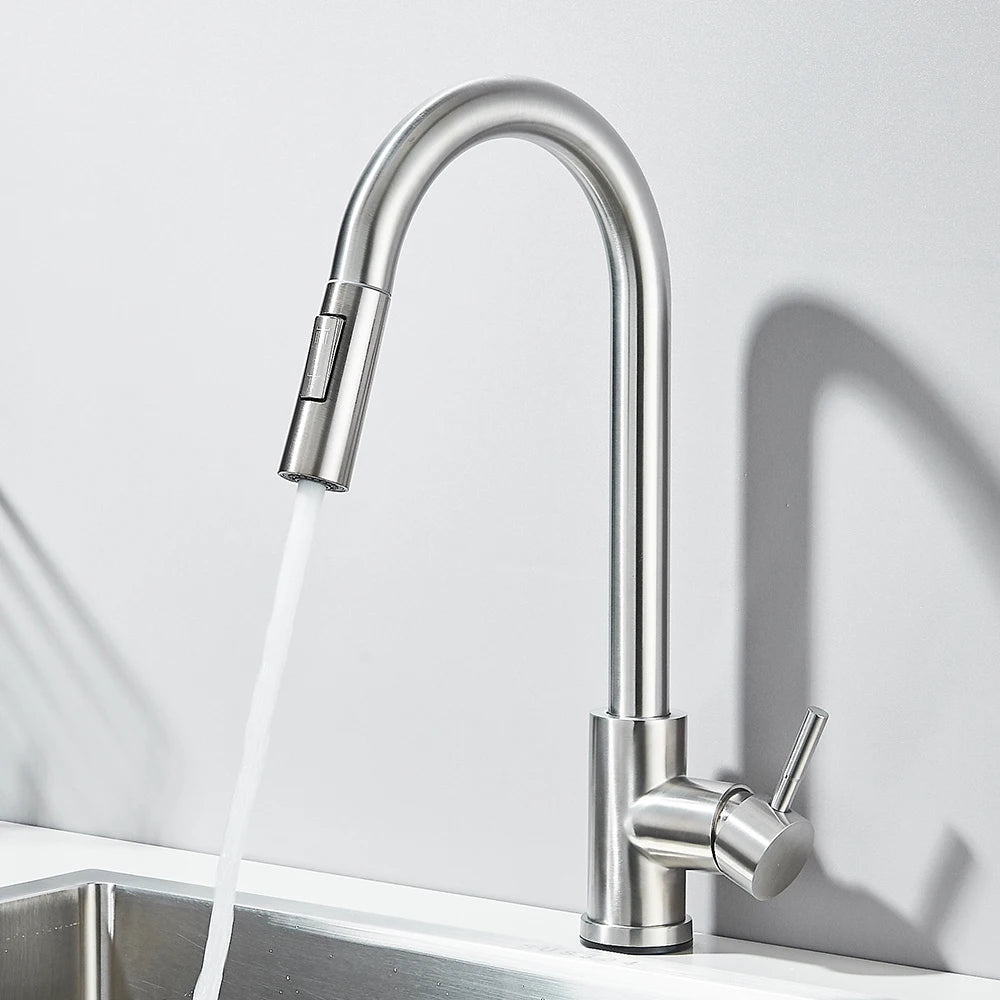 Pull Out 2-Ways Stream Sprayer