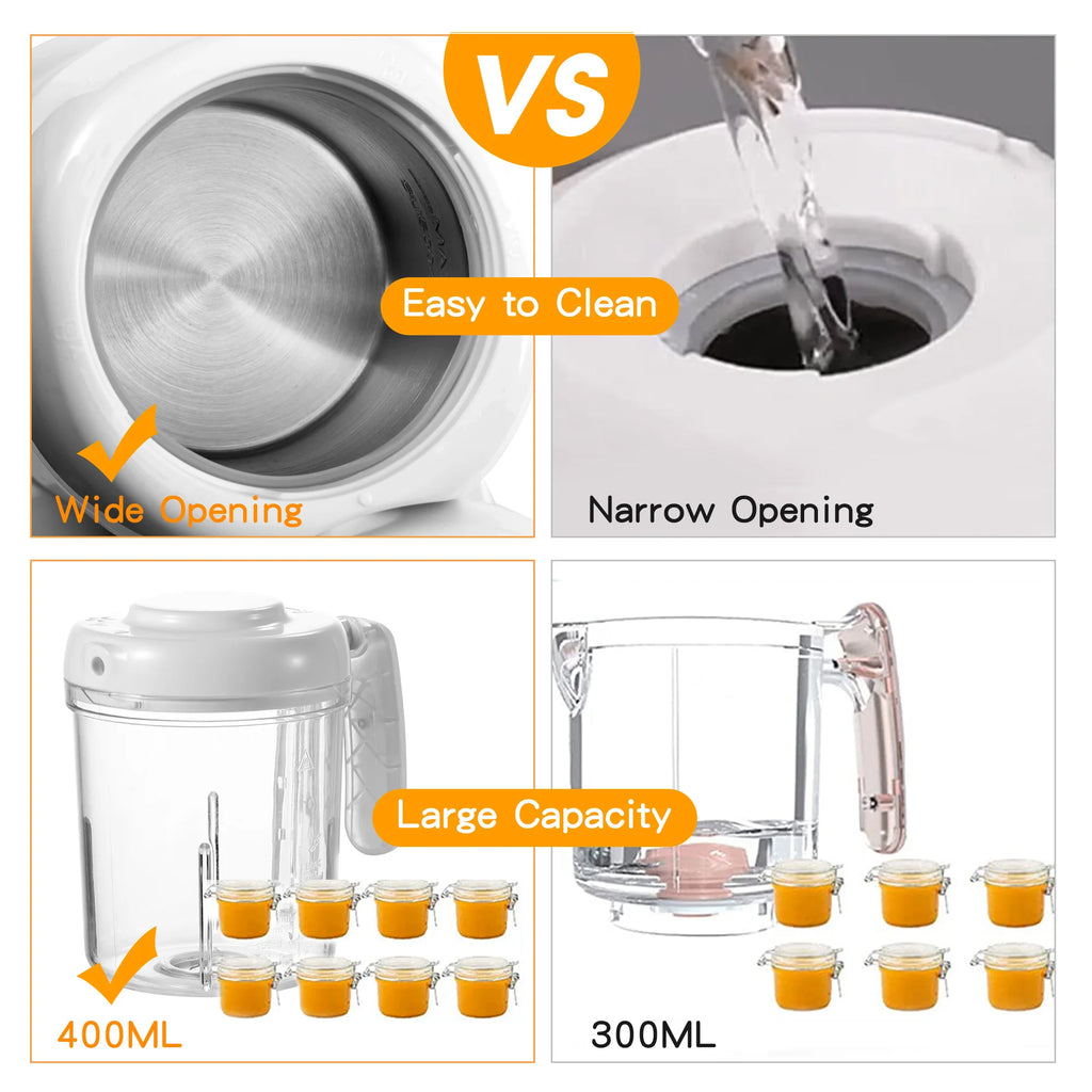 Baby Food Maker, 4 in 1 Baby Food Processor/Steamer
