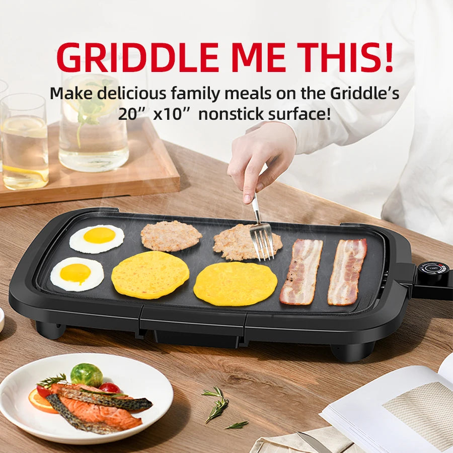 Home Smoke-free Electric Multifunctional Baking Tray
