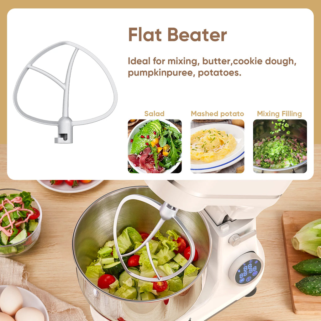 Food Stand Mixer, 1200W 11-Speeds DC Motor