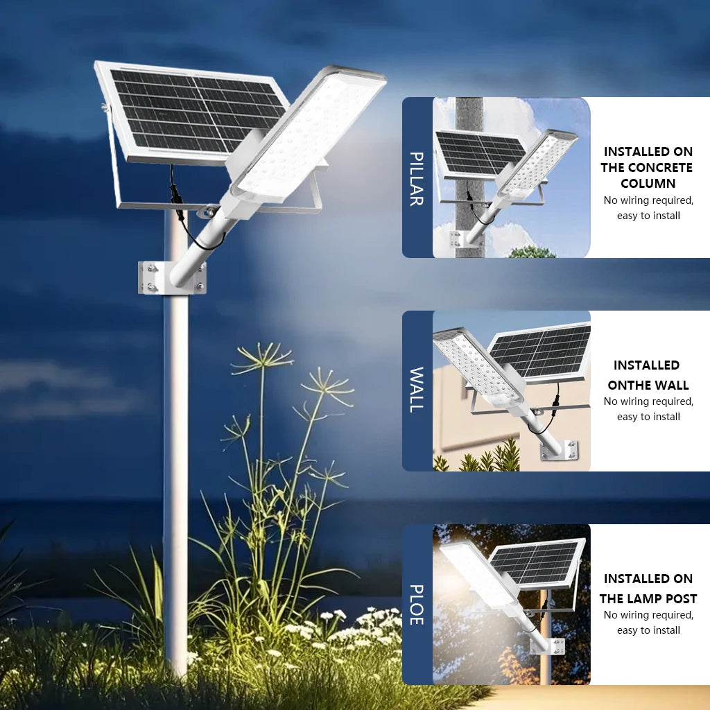 outdoor solar streetlamp 10,000 lumens