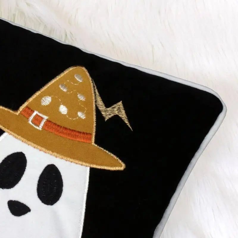 Halloween Velvet Throw Pillow