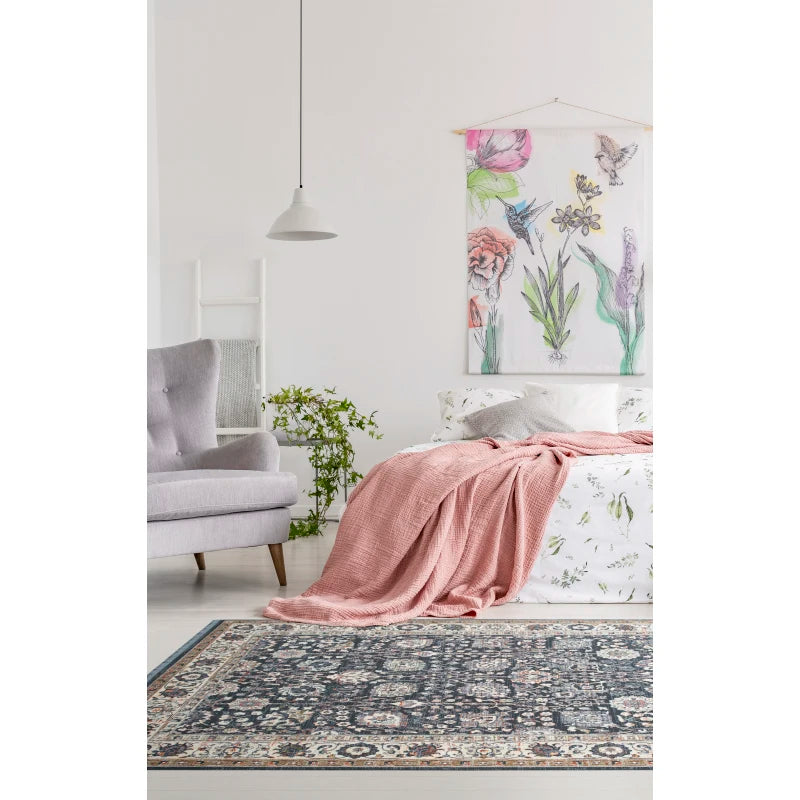 5'3"x7'3" Transitional Oriental