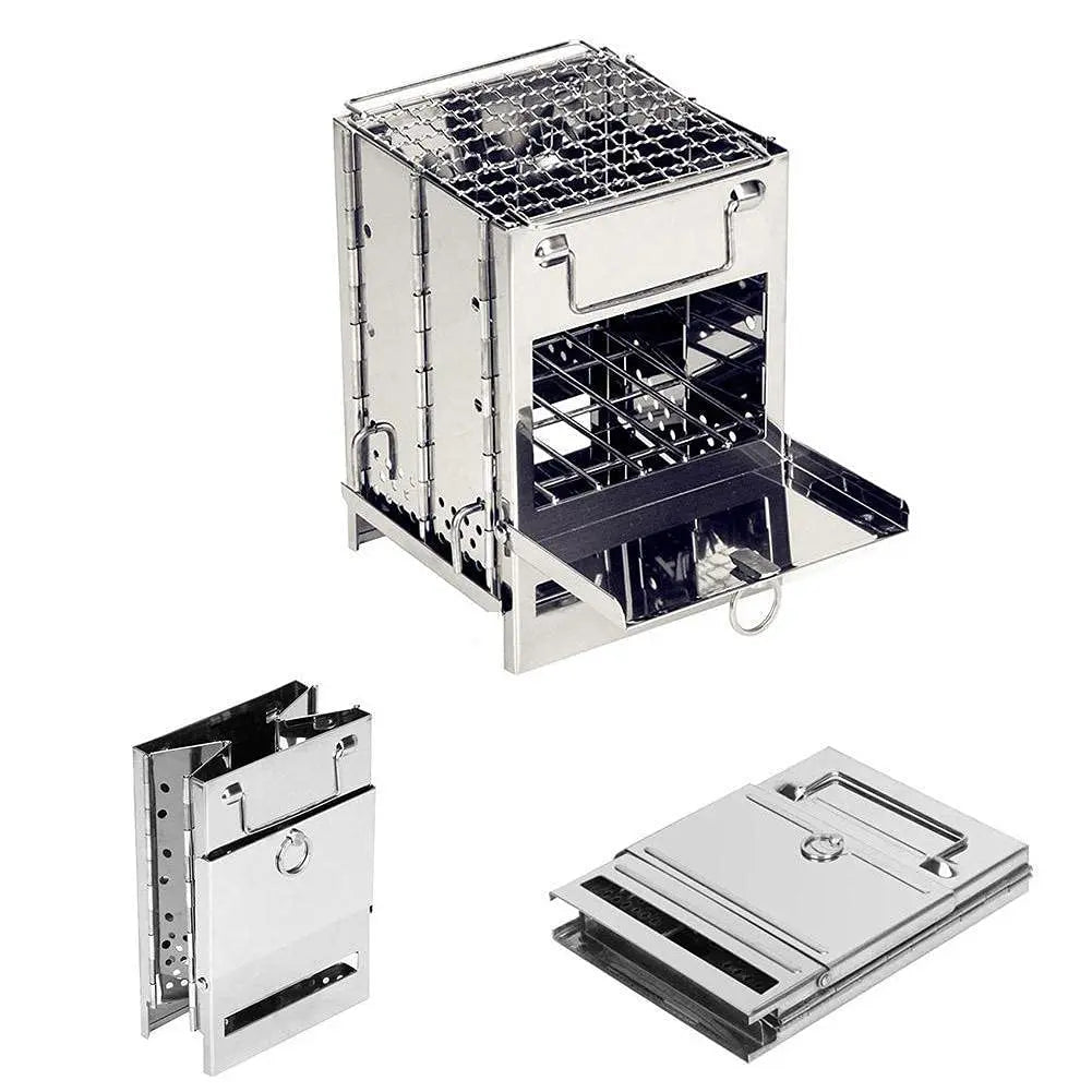 Camping Wood Burning Stove Collapsible
