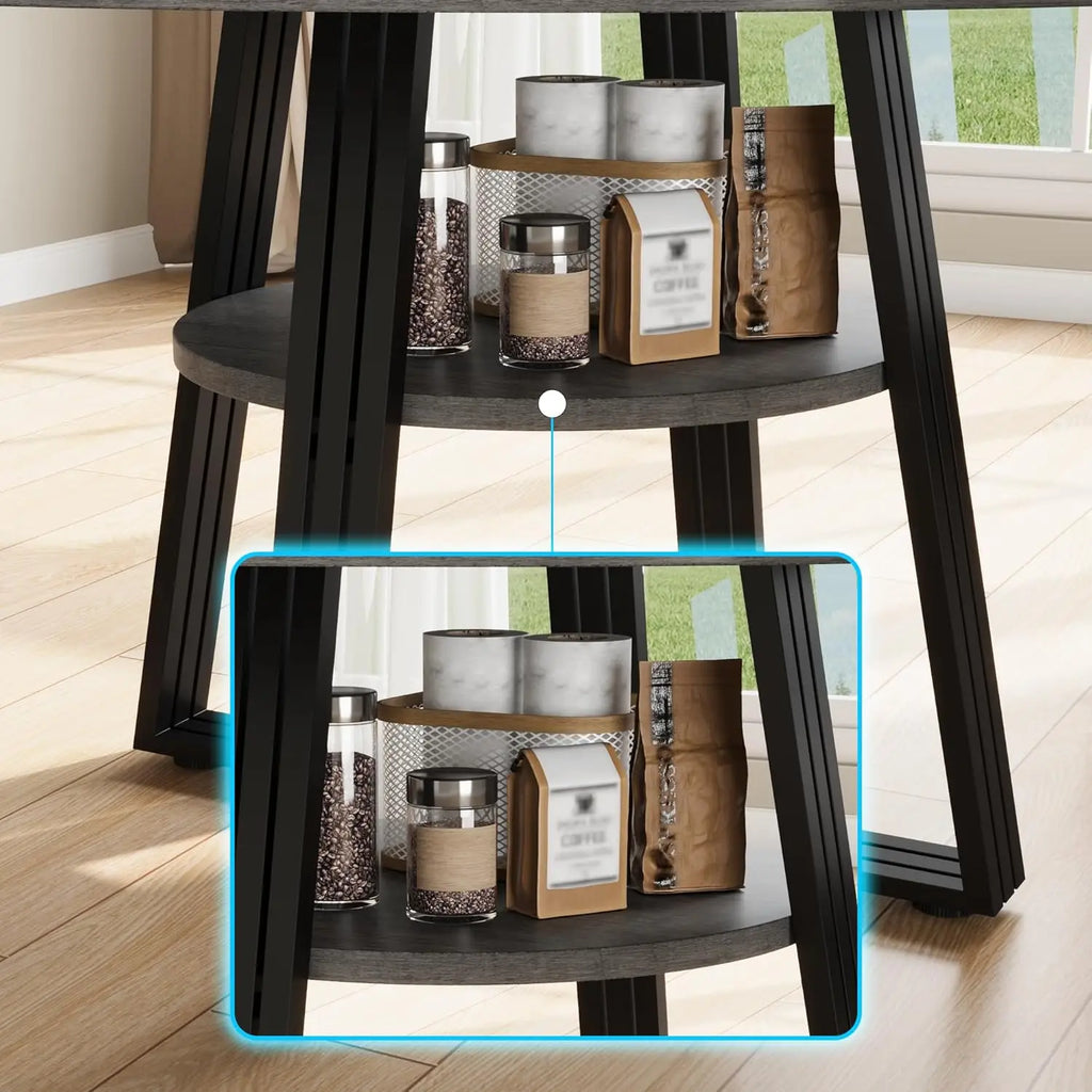 42" Round for 4-6 Farmhouse w/Storage