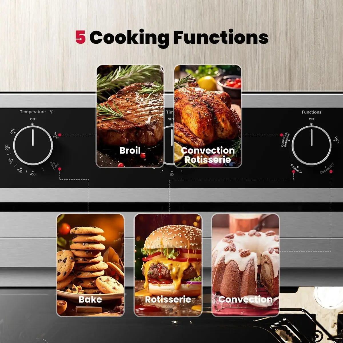 Natural Gas Wall Oven Convection