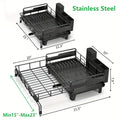 Extendable Dish Rack, 2 in 1 Multifunction