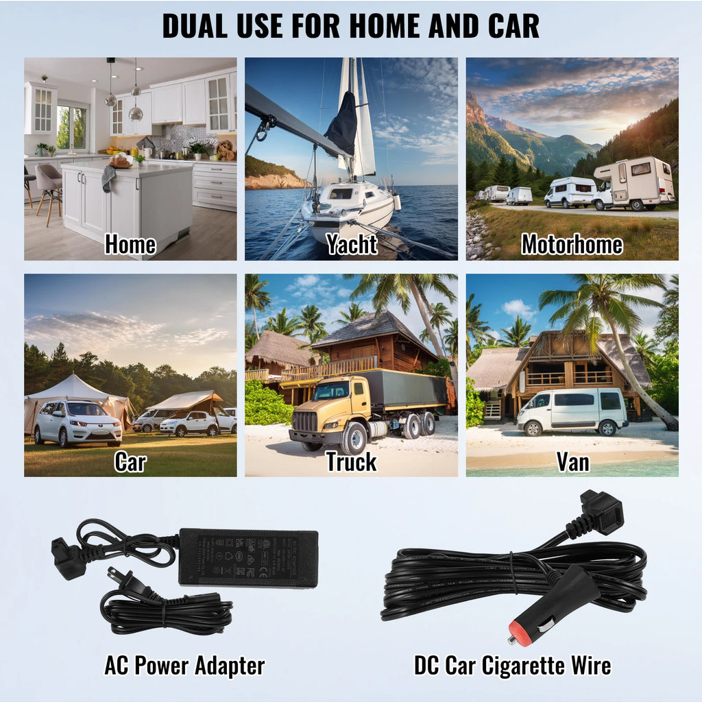 Car Refrigerator 12Volt 70L Single -4℉-68℉ Adjustable
