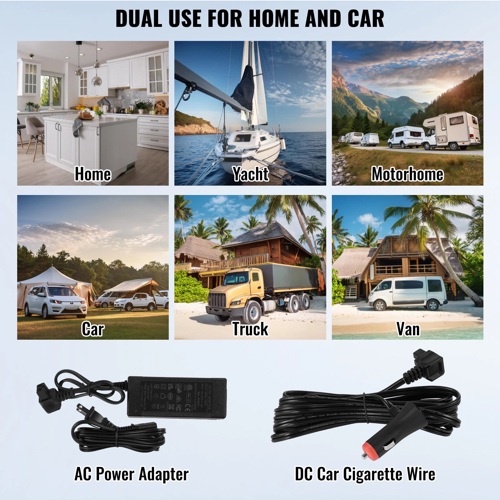 Car Refrigerator 12Volt 70L Single -4℉-68℉ Adjustable