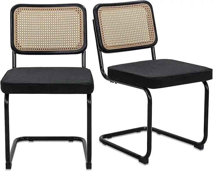 4 Modern Cesca Cane Handwoven Rattan
