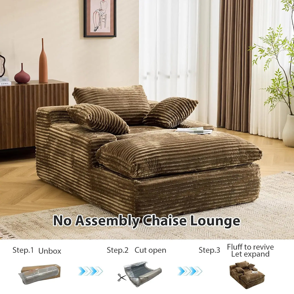 67 Inch Chaise Lounge Chair