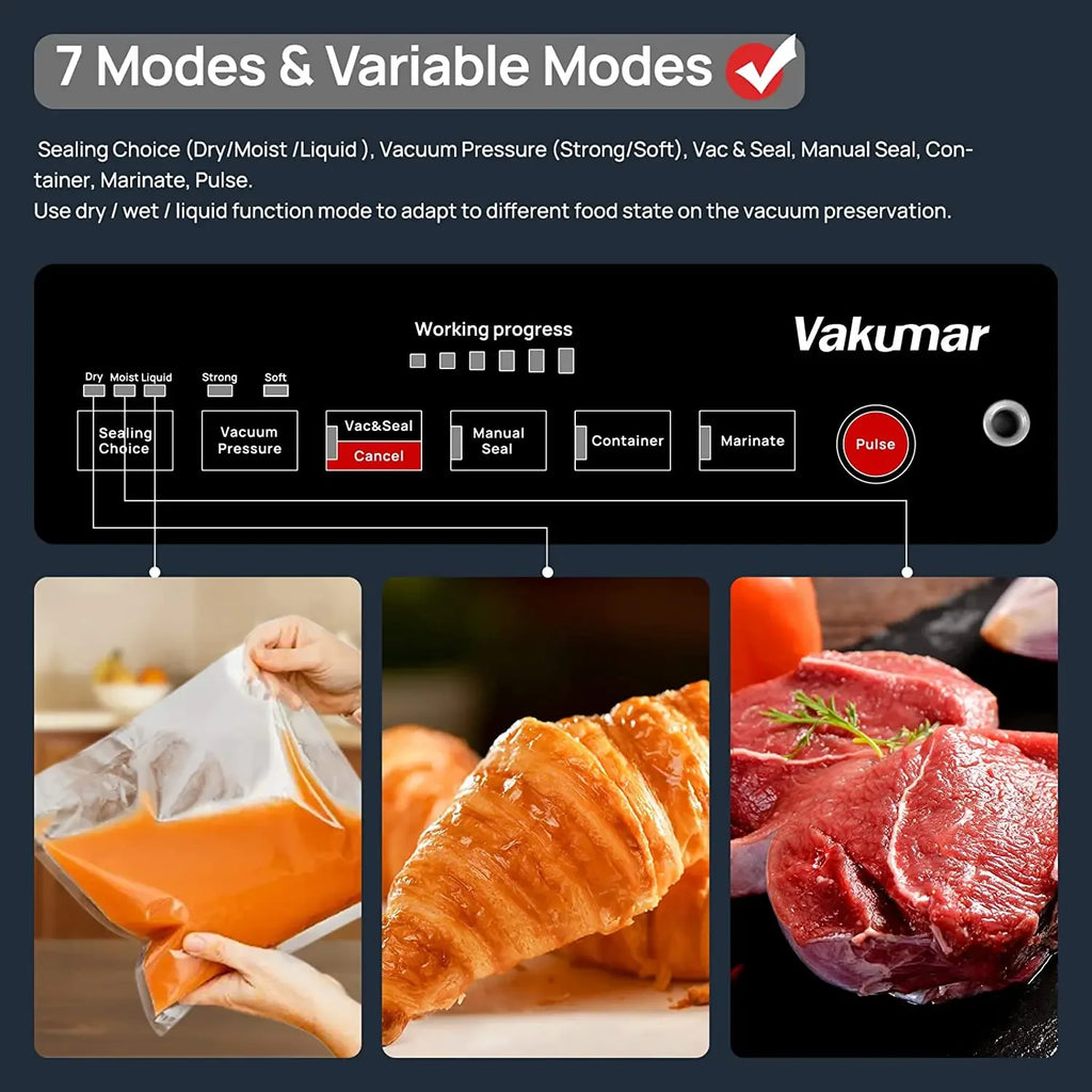 Kitchen Automatic Commercial Household Food Vacuum Sealer