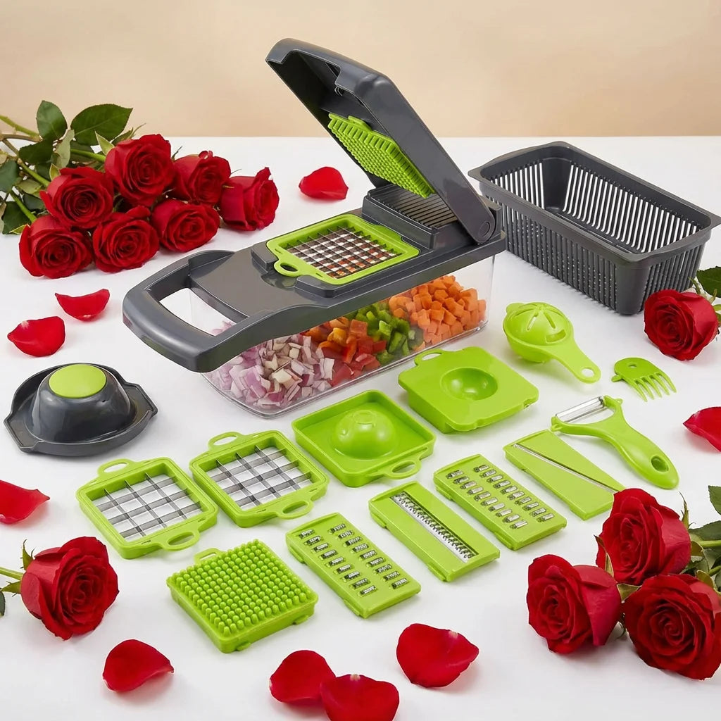 Safe Hand Guard Vegetable Cutter 33x12cm