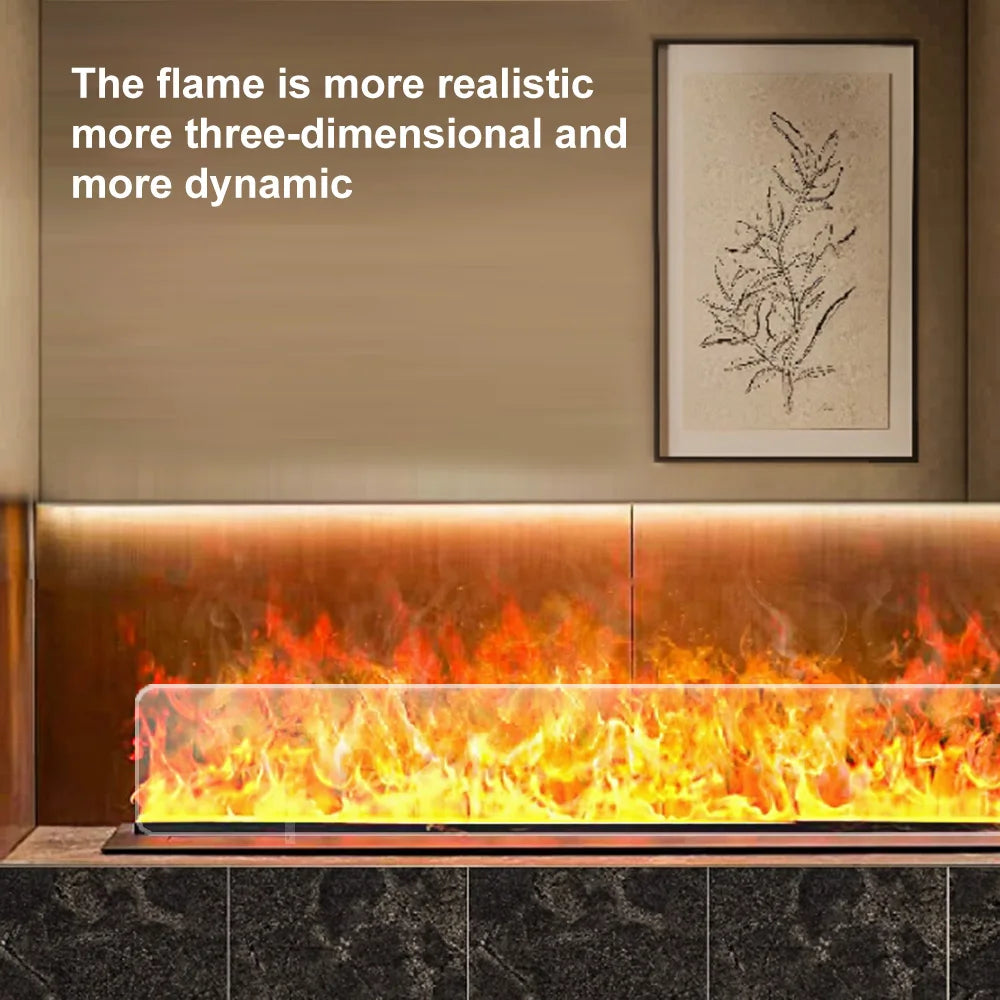 water replenishment atomization fireplace