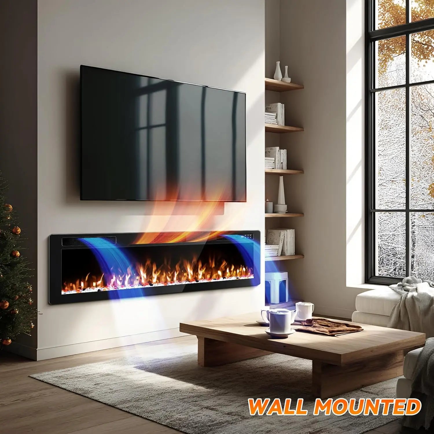 72 Inch Electric Fireplace Inserts