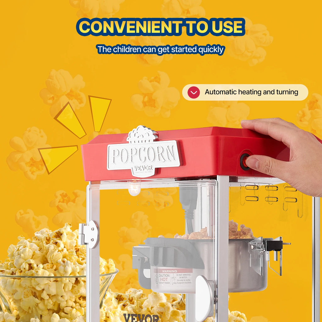 4Oz Commercial Popcorn Maker Countertop