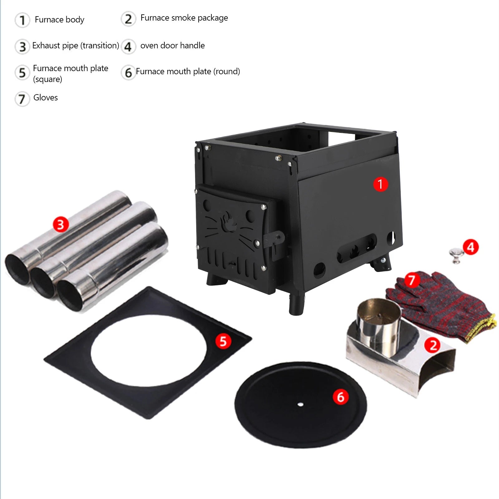 Outdoor Portable Camping Wood Stove