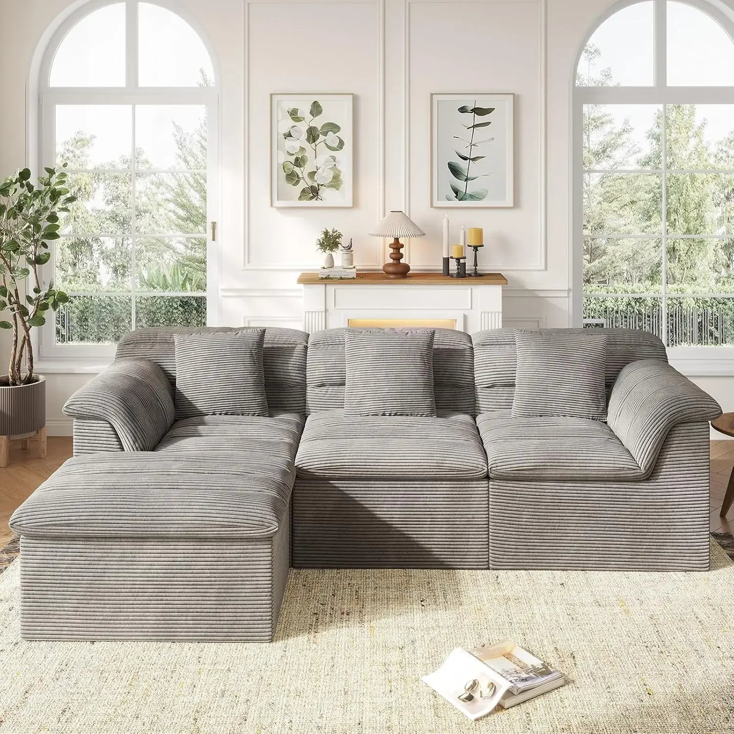 112" Modular Cloud Sectional