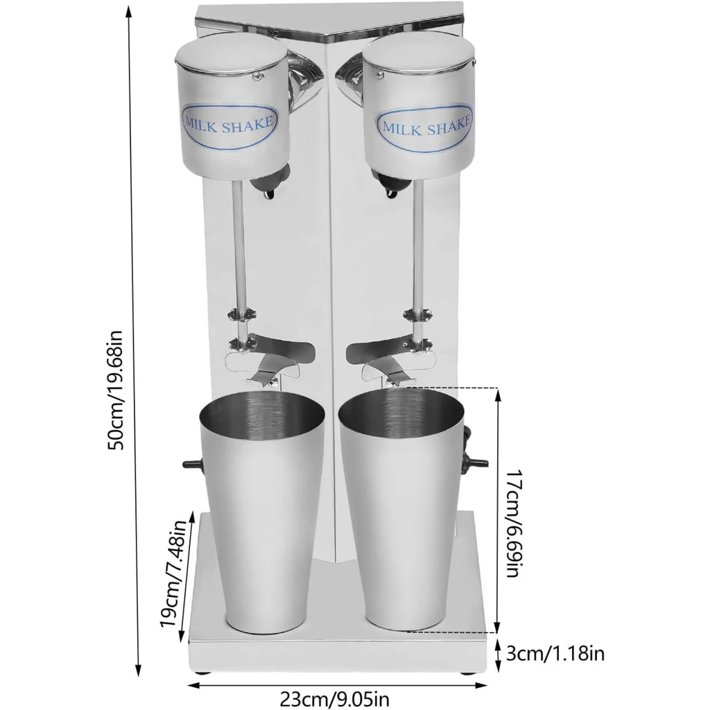 Commercial Electric Milkshake Maker Machine 110V 180W