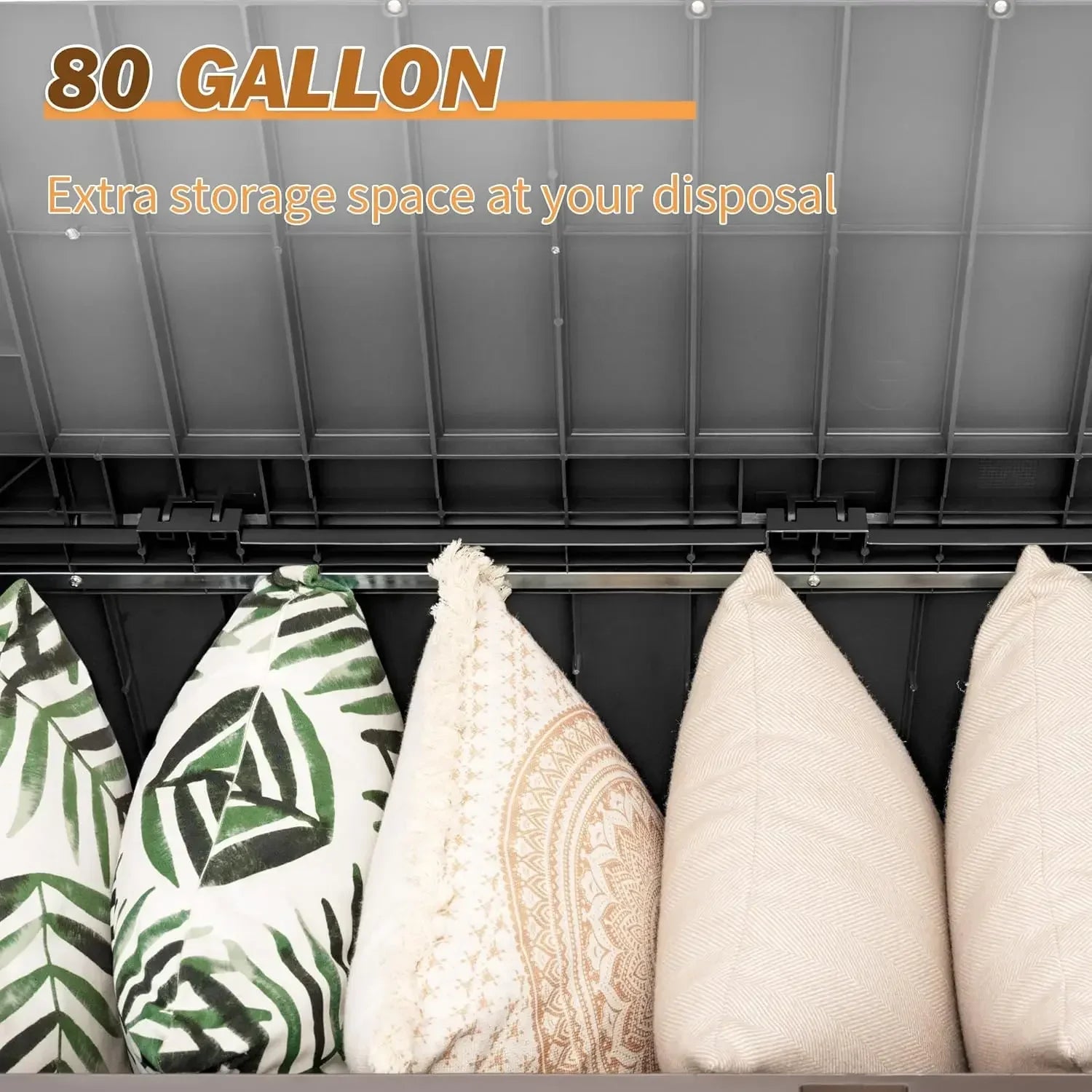 80 Gallon Storage Bench Lockable
