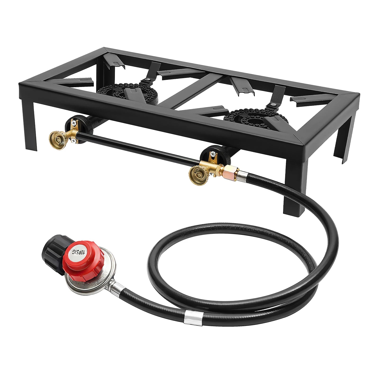 Portable Double Burner Outdoor Propane Stove