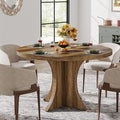 47.25" Round  for 4-6 Farmhouse Wood
