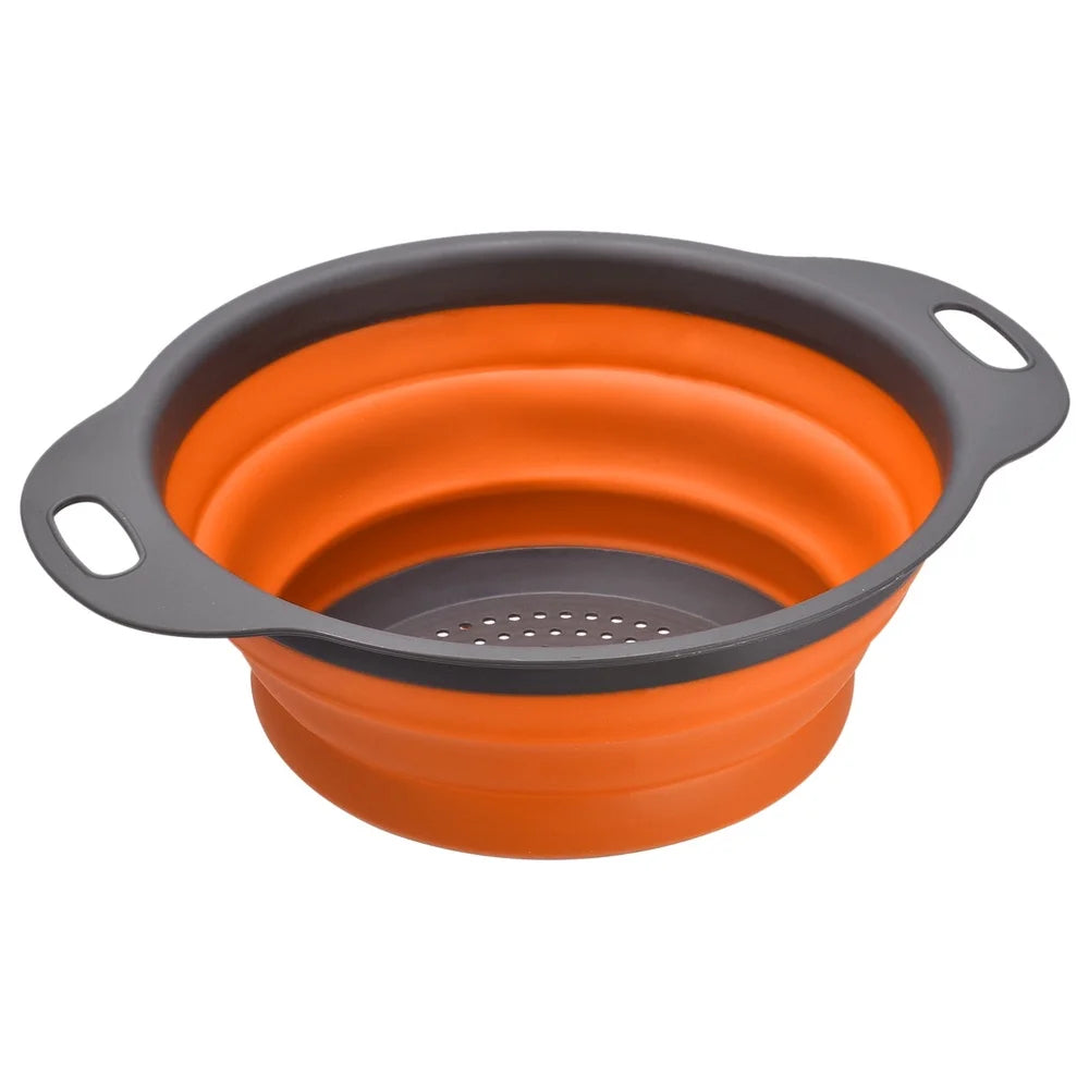 Collapsible Foldable Silicone Food Colander