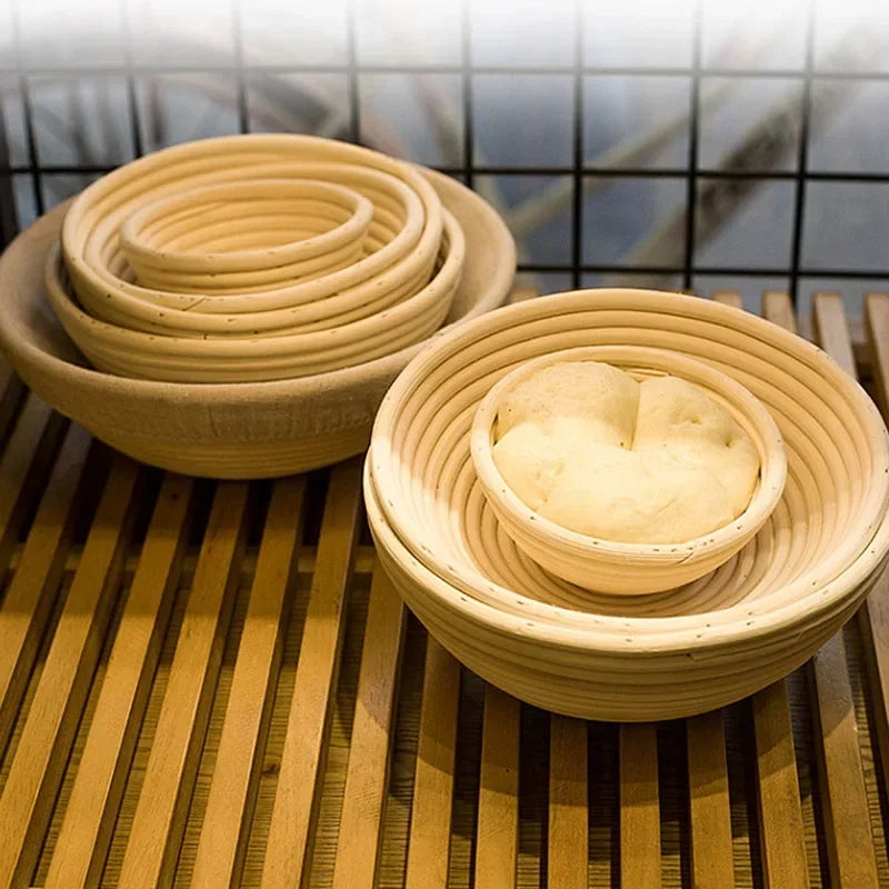 Natural Rattan Bread Proofing Basket Handmade
