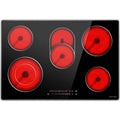 30" Electric Cooktop 5 Burners Built-in Radiant