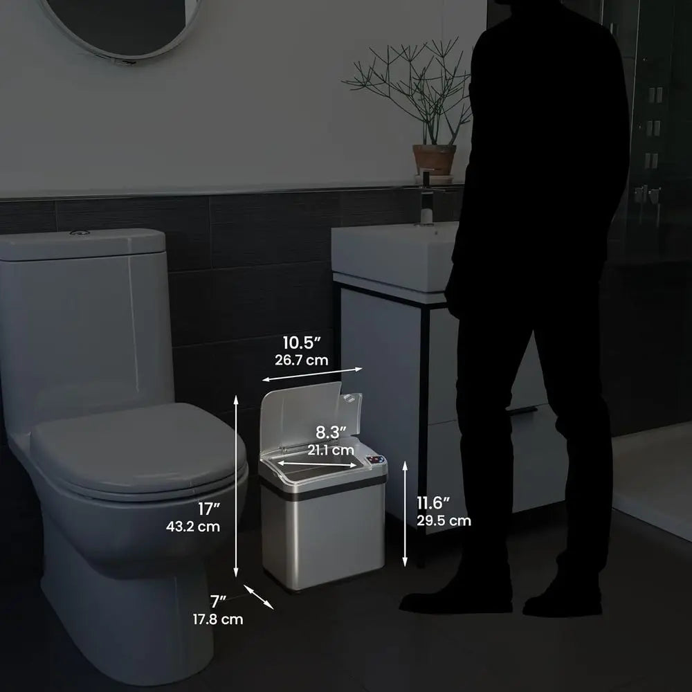 2.5 Gal Odor Control, Automatic Motion Sensor