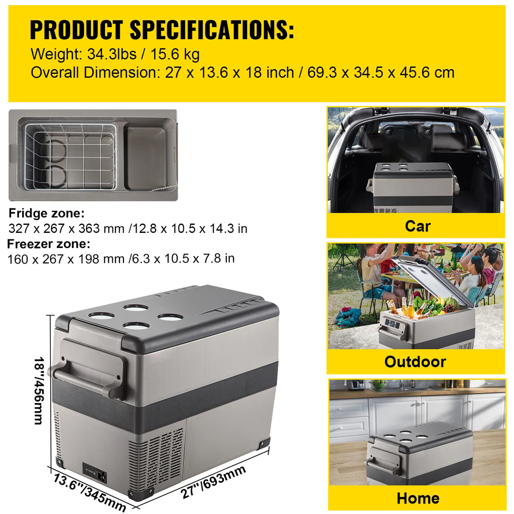 20L 22L 35L 45L 55L Car Refrigerator/Freezer