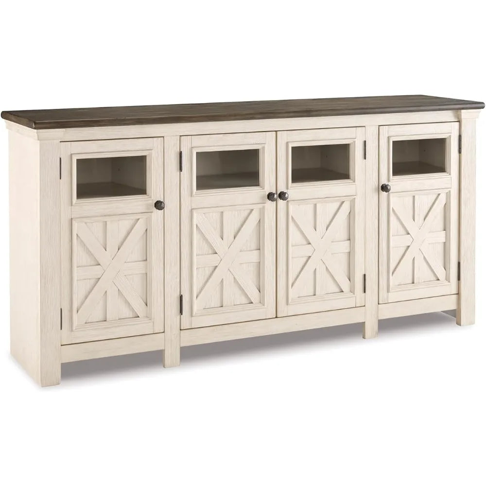 Farmhouse TV Stand, up to 72" TV