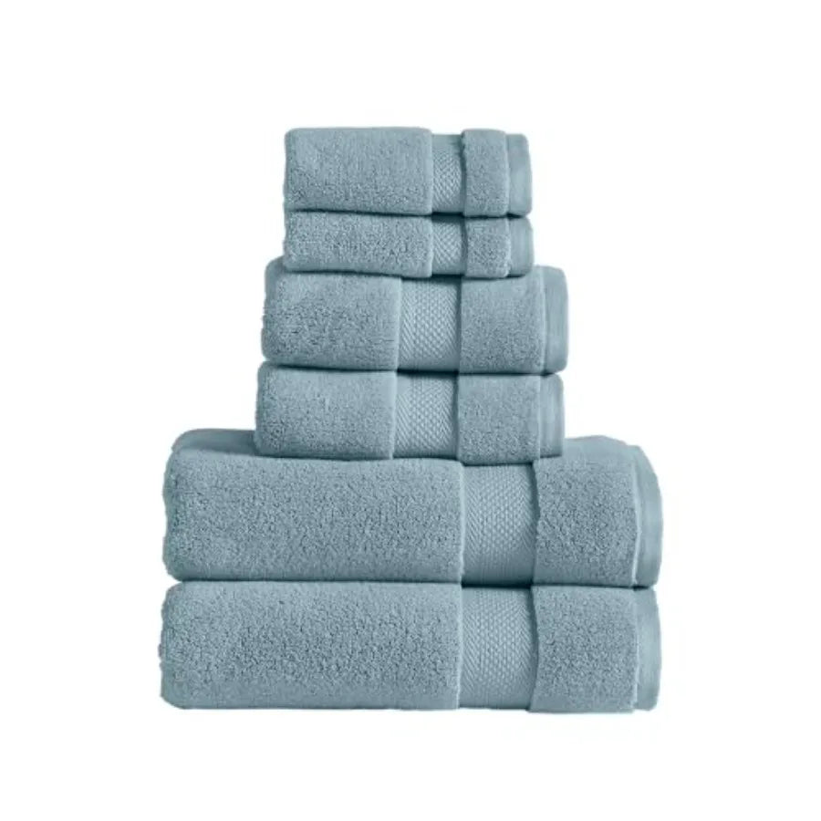 Luxury 6-Piece Quick-Dry Towel Set Plush