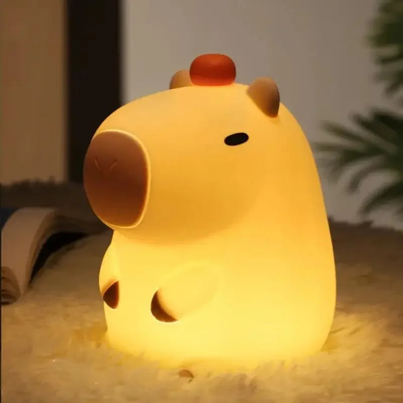 Cute Dinosaur Squishy LED Lamp