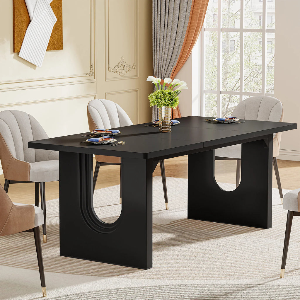 71"  Modern for 6 to 8 Wood Pedestal Base