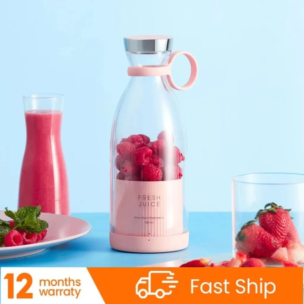 Portable Electric Juicer Blender USB Mini Mixer