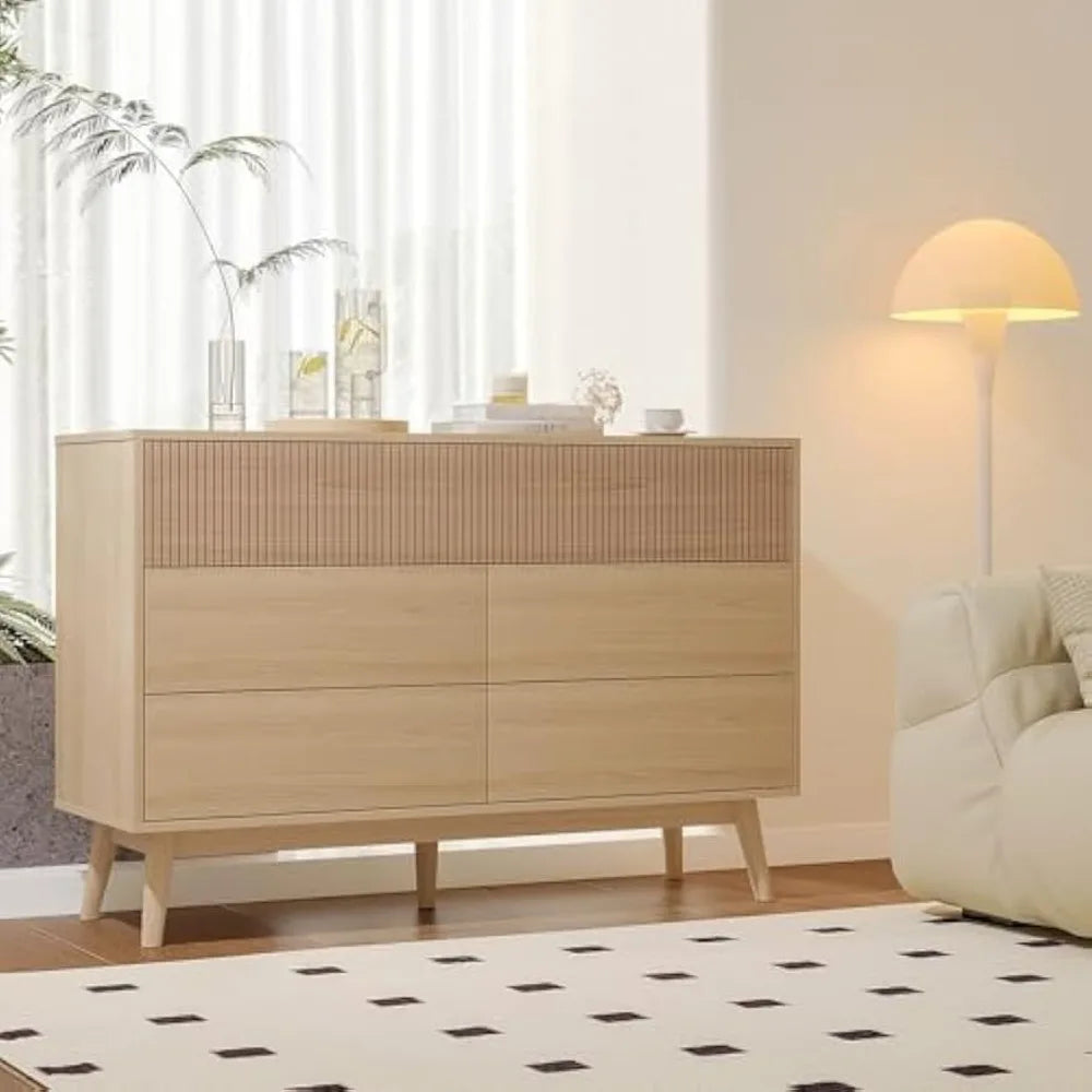 6 Drawer Modern Dresser