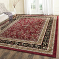 9x12 Red & Black Traditional Oriental